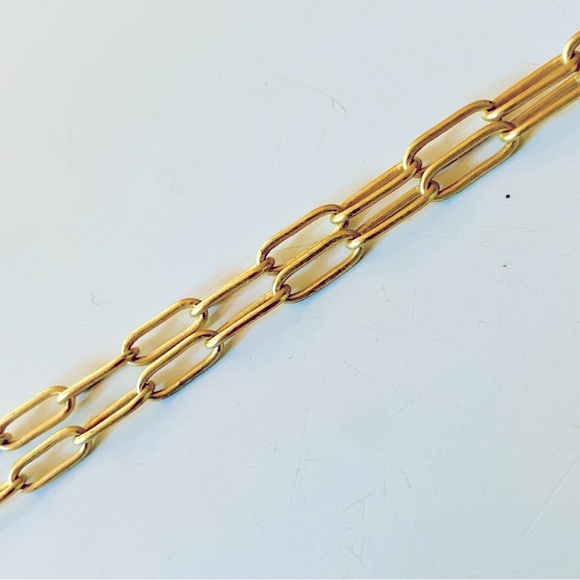 20 Inch Blue Chalcedony Faceted Teardrop Pendant Necklace - Picture 3 of 9